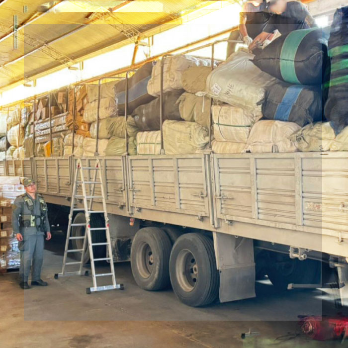 INTERCEPTARON EN CÓRDOBA OTRO CAMIÓN CON CONTRABANDO MILLONARIO DE MERCADERÍA