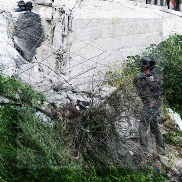 UN MISIL IRANÍ IMPACTÓ EN LA CIUDAD VIEJA DE JERUSALÉN, A 350 METROS DEL MONTE DEL TEMPLO