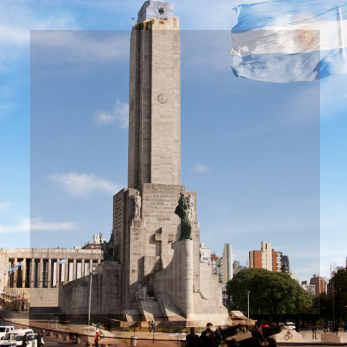 SANTA FE SE HACE CARGO DE LAS OBRAS DEL MONUMENTO A LA BANDERA PARA LLEGAR AL 20 DE JUNIO