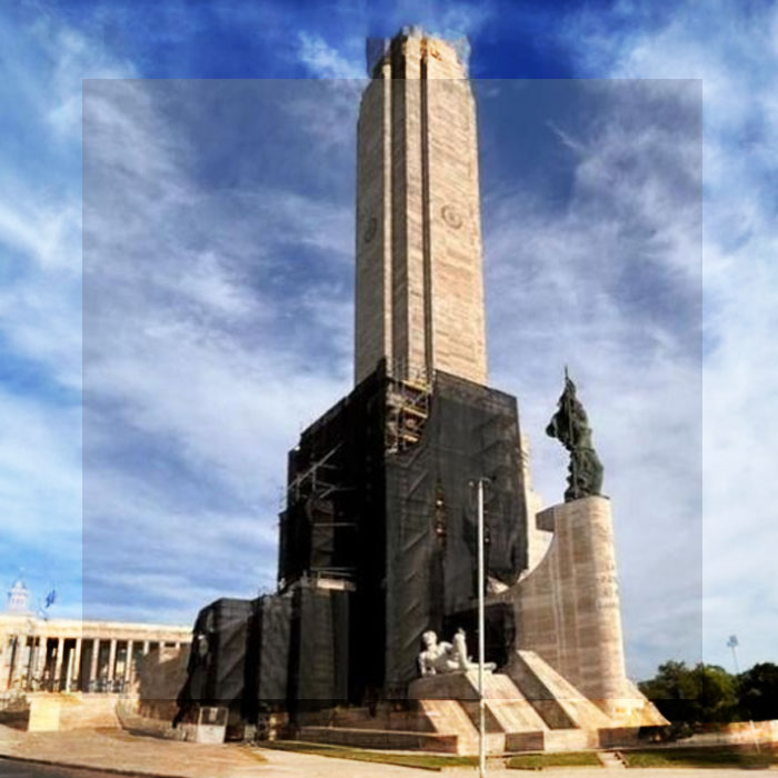 SANTA FE SE HIZO CARGO DE LA OBRA DEL MONUMENTO A LA BANDERA TRAS AÑOS DE ABANDONO DE NACIÓN