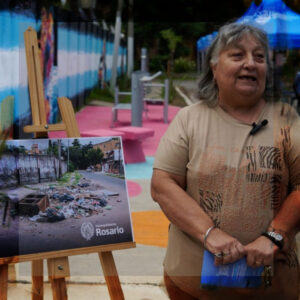 DE BASURAL A MURAL: MESSI, DI MARÍA Y CORREA EN LA NUEVA PLAZA DE BARRIO DE LA CARNE