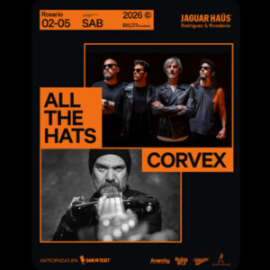 CORVEX Y ALL THE HATS EN JAGUAR HAUS