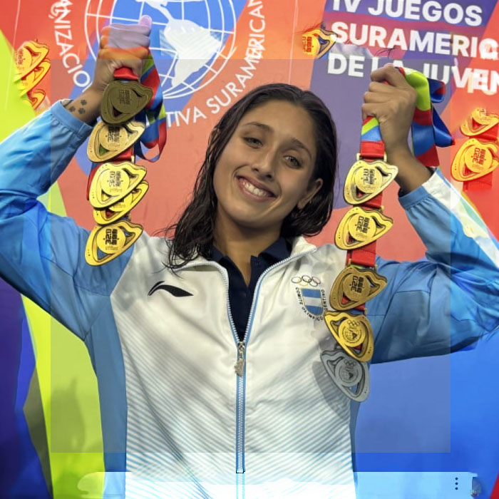 AGOSTINA HEIN SE FUE DE PANAMÁ 2026 CON 10 MEDALLAS Y YA PIENSA EN LOS ÁNGELES 2028