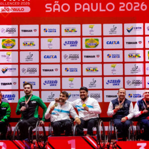 EL SELECCIONADO ARGENTINO DE TENIS DE MESA ADAPTADO SE TRAJO 10 MEDALLAS DE CHILE Y BRASIL