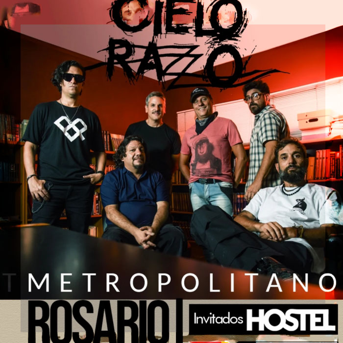 CIELO RAZZO VUELVE A CASA: UNA NOCHE DE ROCK ROSARINO EN EL METROPOLITANO