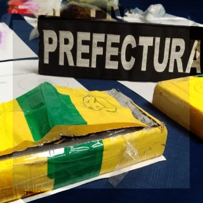 CINCO DETENIDOS EN TABLADA CON DOS KILOS DE COCAÍNA MARCADA CON UN DELFÍN