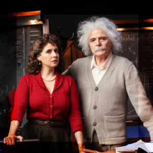 RELATIVIDAD: LUIS MACHÍN Y GABRIELA TOSCANO LE PONEN VOZ A EINSTEIN EN EL ESCENARIO