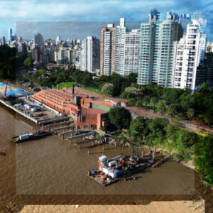 PARQUE ESPAÑA: LA OBRA TIENE UN 25% DE AVANCE Y TRES FRENTES ACTIVOS