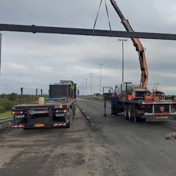 VIALIDAD NACIONAL SUPERVISÓ TRABAJOS SOBRE LA CONEXIÓN VIAL ROSARIO – VICTORIA