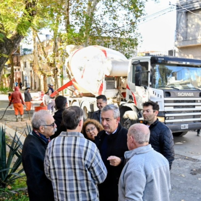 Mejoras integrales en barrio Industrial: nueva plaza de bolsillo, contenedores y repavimentación de calles