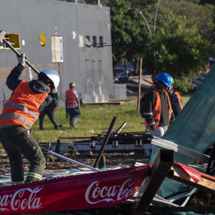Comenzó la transformación de la Costa Norte con la demolición de Mordisco