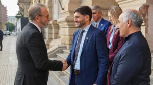 Pullaro recibió al embajador de Ucrania en Argentina