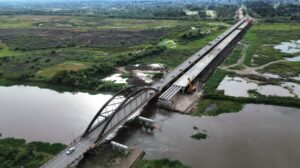 El nuevo Carretero es el puente en construcción más largo de Argentina y el segundo de Sudamérica