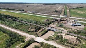 La gestión del gobernador Pullaro está por finalizar una obra que fortalece la producción y el desarrollo hídrico en San Cristóbal