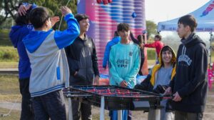 Juegos Suramericanos: vecinos de Centenario celebraron las obras de infraestructura que transformarán al barrio