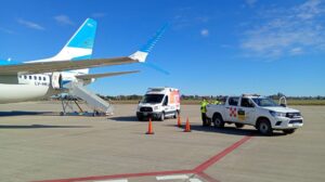 27 vuelos sanitarios consolidan al Aeropuerto Internacional de Rosario como pieza clave de la logística provincial