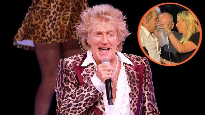 ROD STEWART SE DESMAYA EN CONCIERTO
