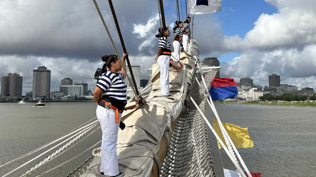 54° Viaje de Instrucción: la fragata ARA “Libertad” navega rumbo a Norfolk, Virginia