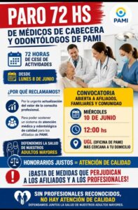 PAMI Paran medicos de cabecera y odontólogos