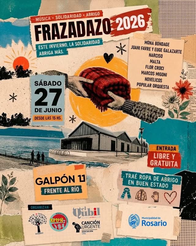 Frazadazo 2026: música y solidaridad para abrigar el invierno