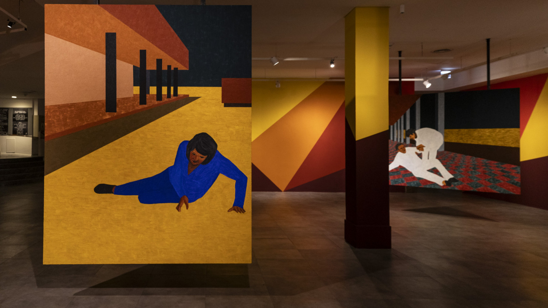 Se inauguraron nuevas muestras de artes visuales en el Borges