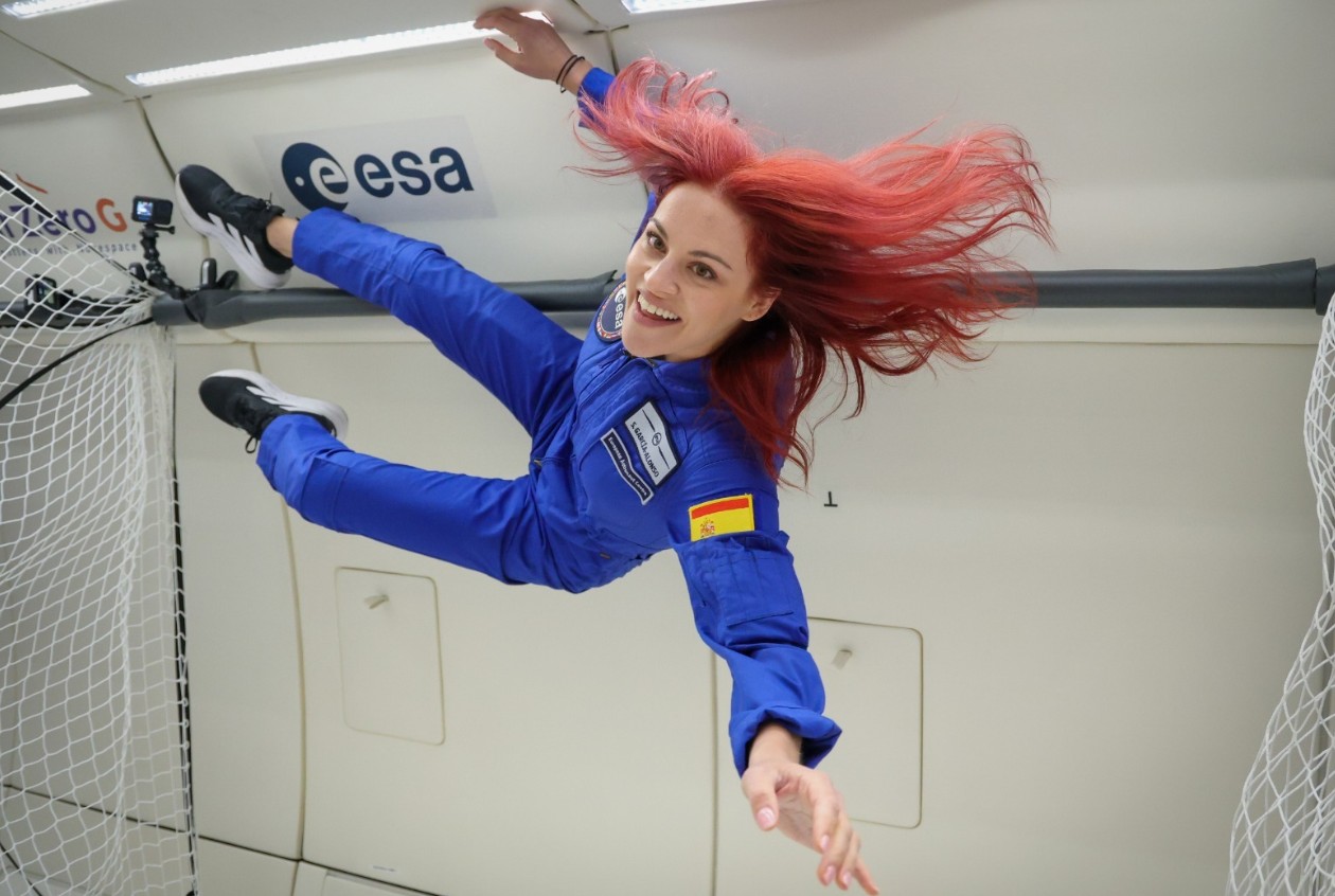 Sara García Alonso, astronauta de la Agencia Espacial Europea, brindará una charla abierta en el Complejo Astronómico
