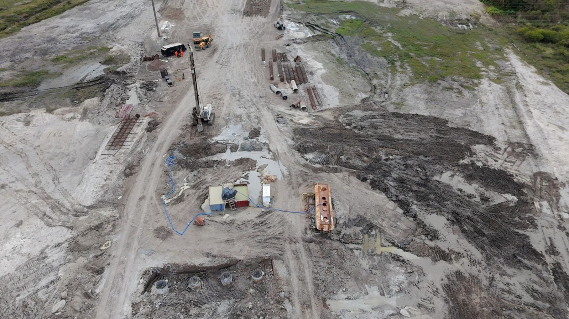 La Tercera Vía Reconquista-Avellaneda que construye la Provincia avanza con cuatro frentes de obra