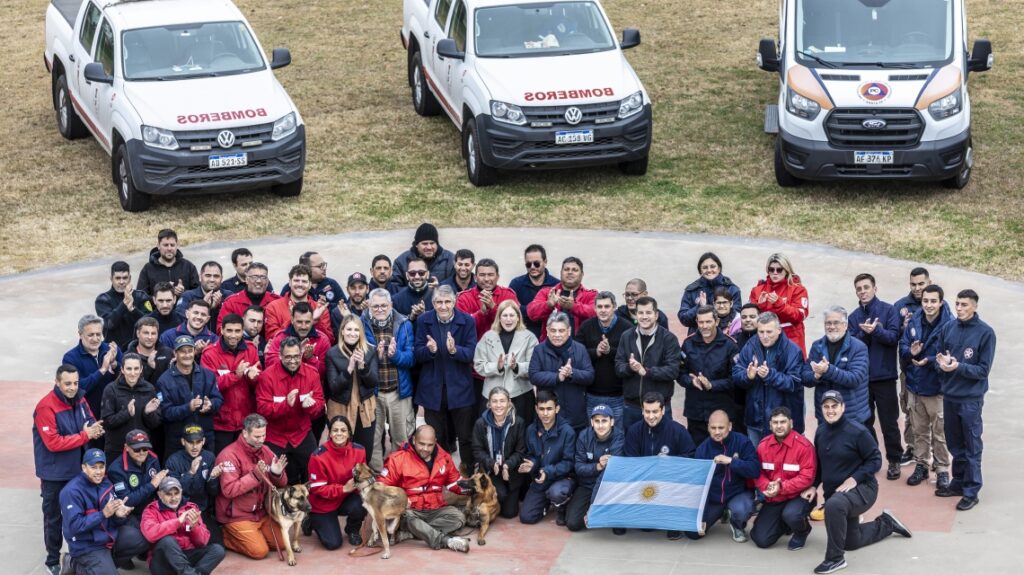 Orgullo santafesino: regresó la brigada USAR que envió el Gobierno provincial a la cooperación humanitaria en Venezuela