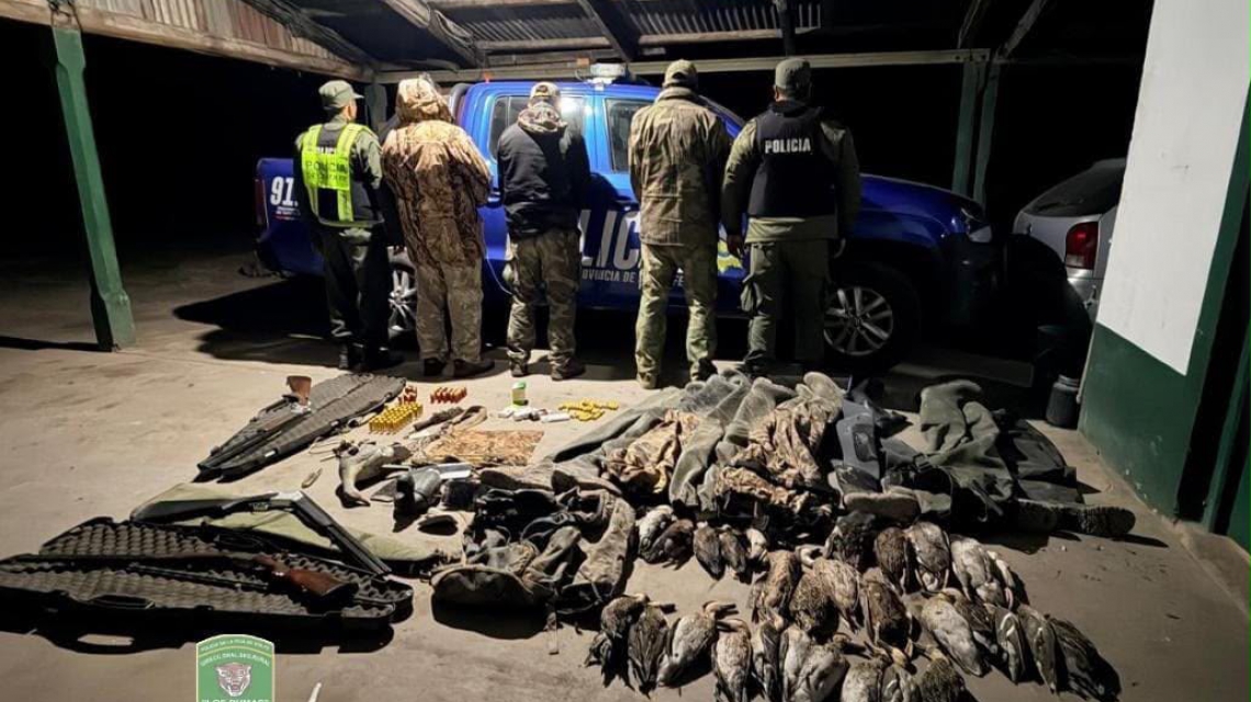 Fuertes operativos contra la caza y la pesca ilegal en Santa Fe, con secuestros y detenidos