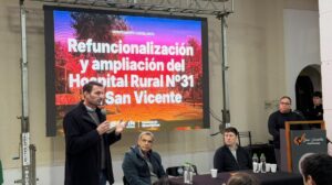 Con 12 ofertas, el gobierno de Pullaro licitó la refuncionalización y ampliación del Hospital de San Vicente