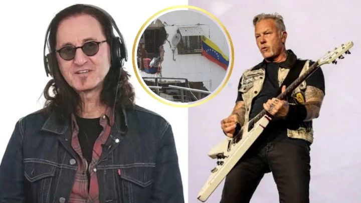 METALLICA Y RUSH AYUDAN A VENEZUELA Los terremotos que azotaron a Venezuela el 24 de junio sacudieron a la