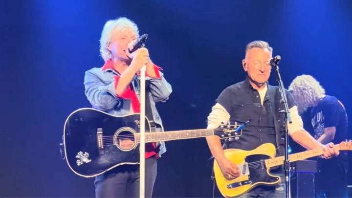 BON JOVI Y BRUCE SPRINGSTEEN JUNTOS
