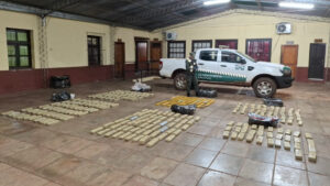 GNA secuestró 217 kilos de droga en Misiones