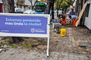 Mejoras en calzadas, veredas y servicios: concluyó el operativo barrial en el sector de Cinco Esquinas