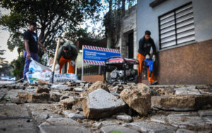 El sur se prepara para los Suramericanos: el municipio concretó un operativo barrial en Las Heras
