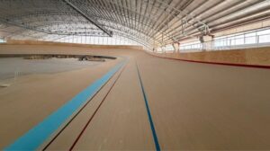 Juegos Suramericanos 2026: finalizó el montaje de la pista del imponente velódromo que construye la gestión Pullaro en Rafaela