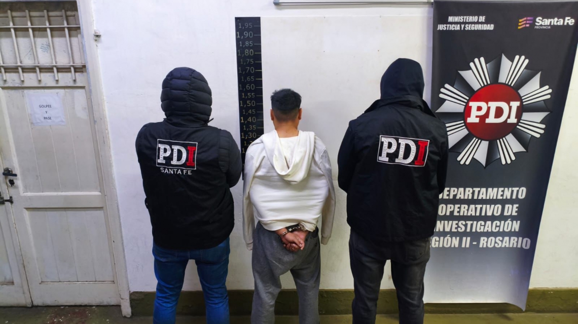 Rosario: detuvieron a “Yaka”, investigado por el homicidio del exprefecto Juan Carlos Baini y otros hechos de violencia armada