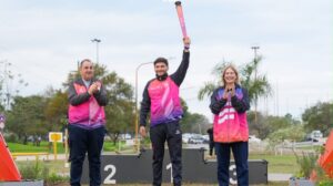 Juegos Suramericanos: 40.000 personas acompañaron la llegada de la Antorcha a la ciudad de Santa Fe