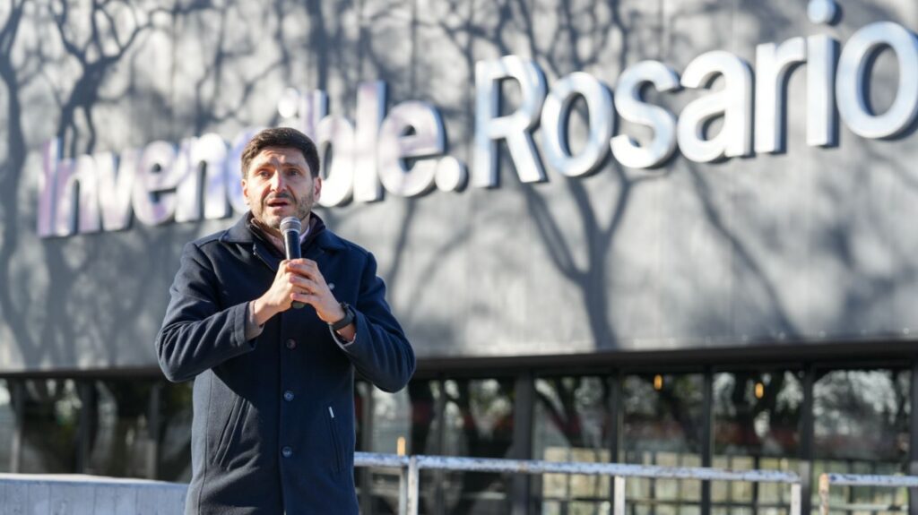 Pullaro inauguró en Rosario el Estadio Multipropósito Invencible, una de las obras centrales de los Juegos Suramericanos