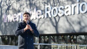 Pullaro inauguró en Rosario el Estadio Multipropósito Invencible, una de las obras centrales de los Juegos Suramericanos