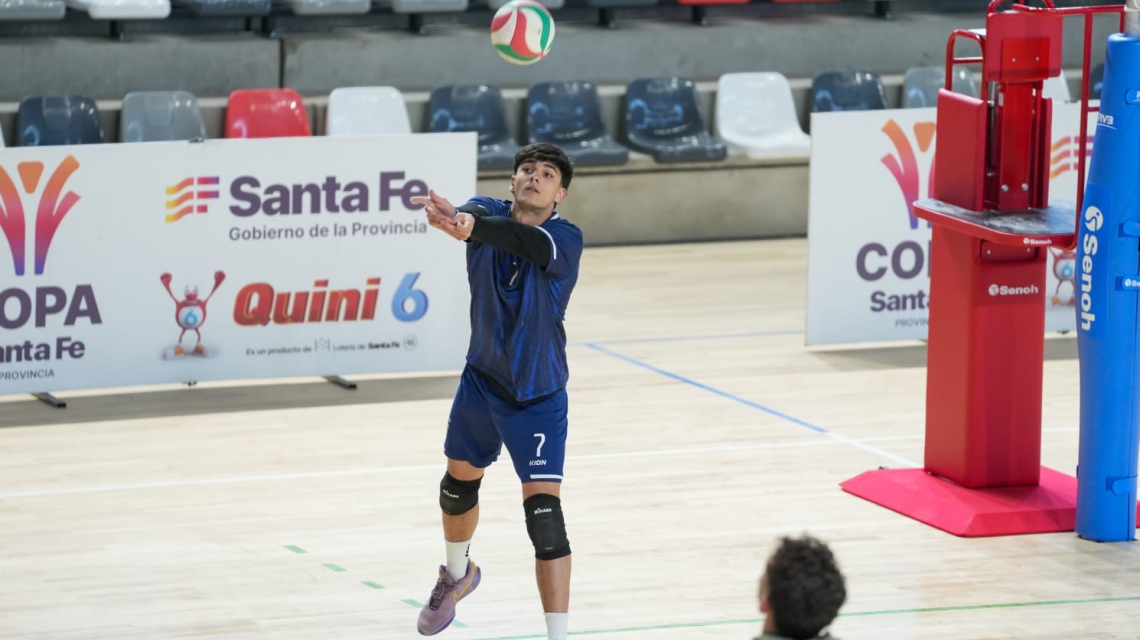 Invencible Rosario: La Copa Santa Fe de vóley masculino inauguró el nuevo estadio multipropósito