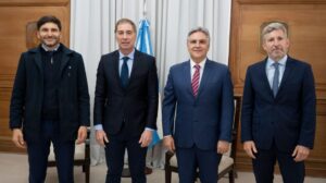 Los gobernadores de la Región Centro se reunieron con Santilli