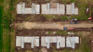 La Provincia avanza con la construcción de diez viviendas en San Jerónimo Sud