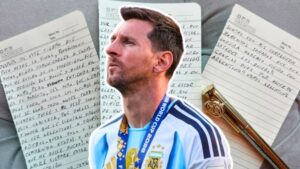 MESSI SE DESPIDE DE LA SELECCIÓN