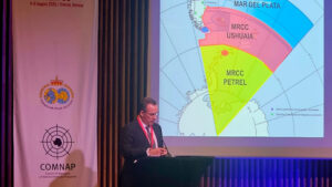Exposición en Noruega de las capacidades de Argentina en actividades de Búsqueda y Rescate en el Atlántico Sur y Antártida