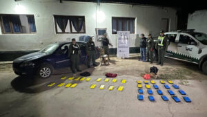 GNA desbarató el traslado de más de 63 kilos de estupefacientes