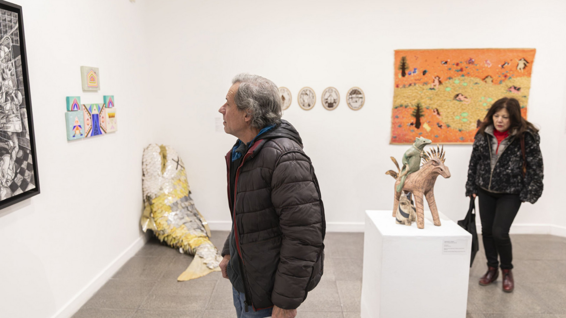 Se inauguró “Creciente Litoral”, una muestra de arte entrerriano en el Espacio de Arte Nacional