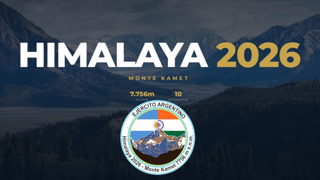 OBJETIVO HIMALAYA: el Ejército Argentino inicia un nuevo desafío expedicionario, esta vez, rumbo a la cima del monte Kamet