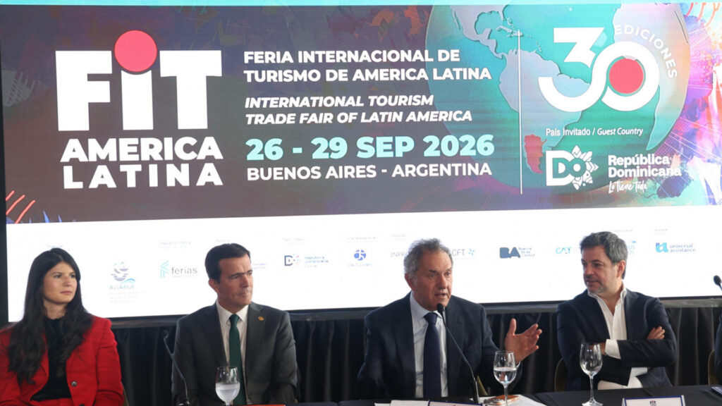 Scioli en la presentación de la 30 edición de la FIT: “Será la más grande de la historia”