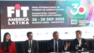 Scioli en la presentación de la 30 edición de la FIT: “Será la más grande de la historia”